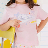 Sweet Wink First Grade Pennant Short Sleeve T-Shirt Ballet