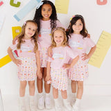 Sweet Wink Kindergarten Pennant Short Sleeve T-Shirt Ballet