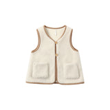 Rylee + Cru Sherpa Vest Natural
