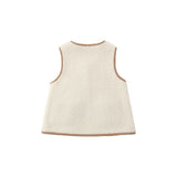 Rylee + Cru Sherpa Vest Natural