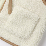 Rylee + Cru Sherpa Vest Natural