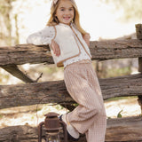 Rylee + Cru Sherpa Vest Natural
