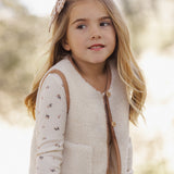 Rylee + Cru Sherpa Vest Natural