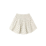 Rylee + Cru Smocked V Mini Skirt Vintage Fleur