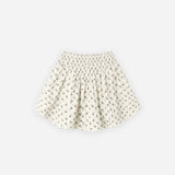 Rylee + Cru Smocked V Mini Skirt Vintage Fleur