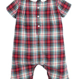 Sophie + Lucas Evergreen Tartan Boy Longall
