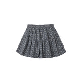Rylee + Cru Tiered Mini Skirt Heart Ditsy