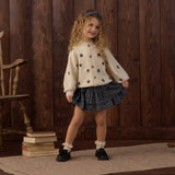 Rylee + Cru Tiered Mini Skirt Heart Ditsy