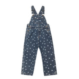 Rylee + Cru Utility Overall Heart Ditsy