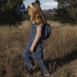 Rylee + Cru Utility Overall Heart Ditsy