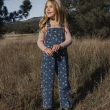 Rylee + Cru Utility Overall Heart Ditsy