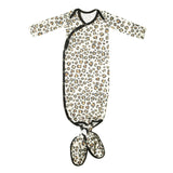 Copper Pearl Zara Newborn Knotted Gown