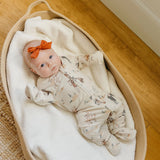 Copper Pearl Montana Zip Up Footie
