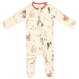 Copper Pearl Montana Zip Up Footie