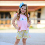 Rylee Faith ABC Time Top & Short Set