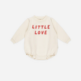 Quincy Mae Crewneck Bubble Romper Little Love
