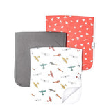 Copper Pearl Ace Burp Cloth 3 Pack