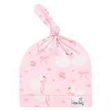 Copper Pearl Adelia Top Knot Hat 0-4m