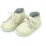 L'Amour F280 Bella Lace Up Bootie Oatmeal