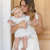 Quincy Mae Alina Dress Blue Plaid