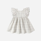 Quincy Mae Alina Dress Blue Plaid