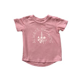 Babysprouts Girl's Short Sleeve Tee Always Growing