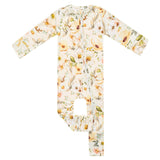 Copper Pearl Angelique Convertible Zip Up Footie
