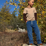 Me & Henry Arlo Cord Joggers Blue Cord