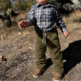 Me & Henry Arlo Cord Joggers Olive
