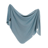Copper Pearl Atlantic Rib Knit Blanket