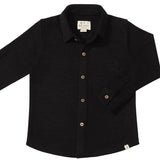 Me & Henry Atwood Woven Shirt Black