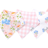 Copper Pearl 4 Pack Baby Bandana Bibs Penelope