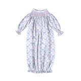 Baby Loren Blue Coquettes Hand Smock Bishop Gown