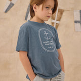 Rylee + Cru Raw Edge Tee Beach Days