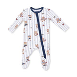 Angel Dear Mixed Sports Bears 2 Way Zipper Footie