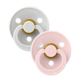 BIBS Pacifier 2 Pack Haze/Blossom