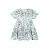Vignette Blossom Dress Blue Cottage Floral