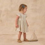 Rylee + Cru Lila Romper Blue Floral