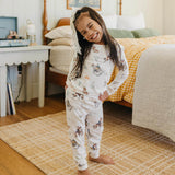 Copper Pearl Boone 2 Piece Long Sleeve PJ Set