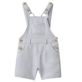 Me & Henry Bowline Woven Overalls Grey
