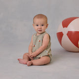 Rylee + Cru Bubble Romper Beach Balls