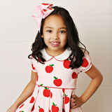 Swoon Baby 2402 Proper Pleat Dress Red Apple