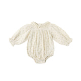 Quincy Mae Callie Romper Golden Floral