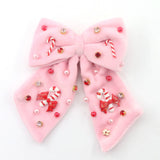 Poppyland Candy Cane Lane Bow