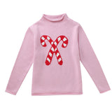 Swoon Baby 2595 Candy Cane Sweater Pink