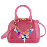 Carrying Kind Cate Hot Pink Sparkle Candy Crush Charm Chain