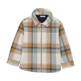 Mayoral 4414 Boys Jacket Caramel Plaid