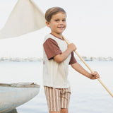 Rylee + Cru Contrast Short Sleeve Tee Cardiff by the Sea