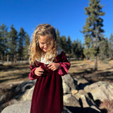 Vignette Carol Dress Red Velvet