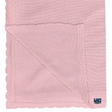 Kickee Pants Solid Knitted Stroller Blanket Lotus